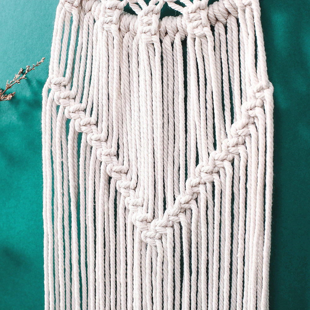 Hand-woven tapestry decor